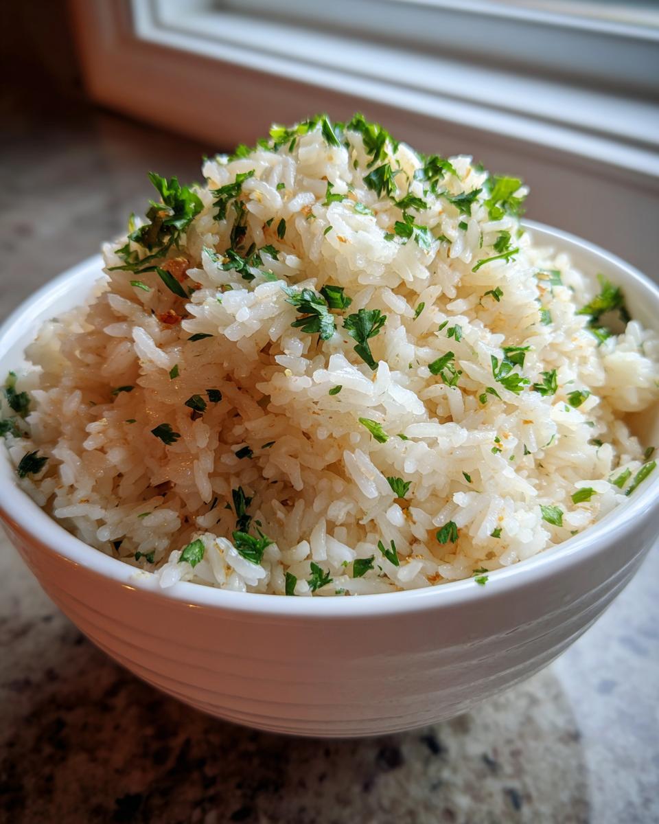 Flavorful Greek Lemon Rice - detail 4