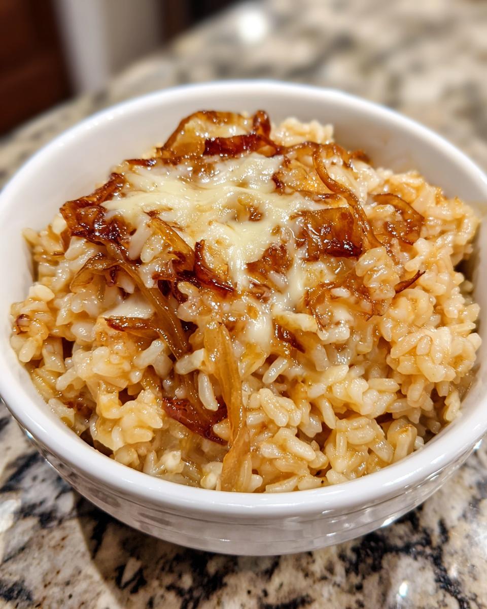 French Onion Butter Rice - detail 1