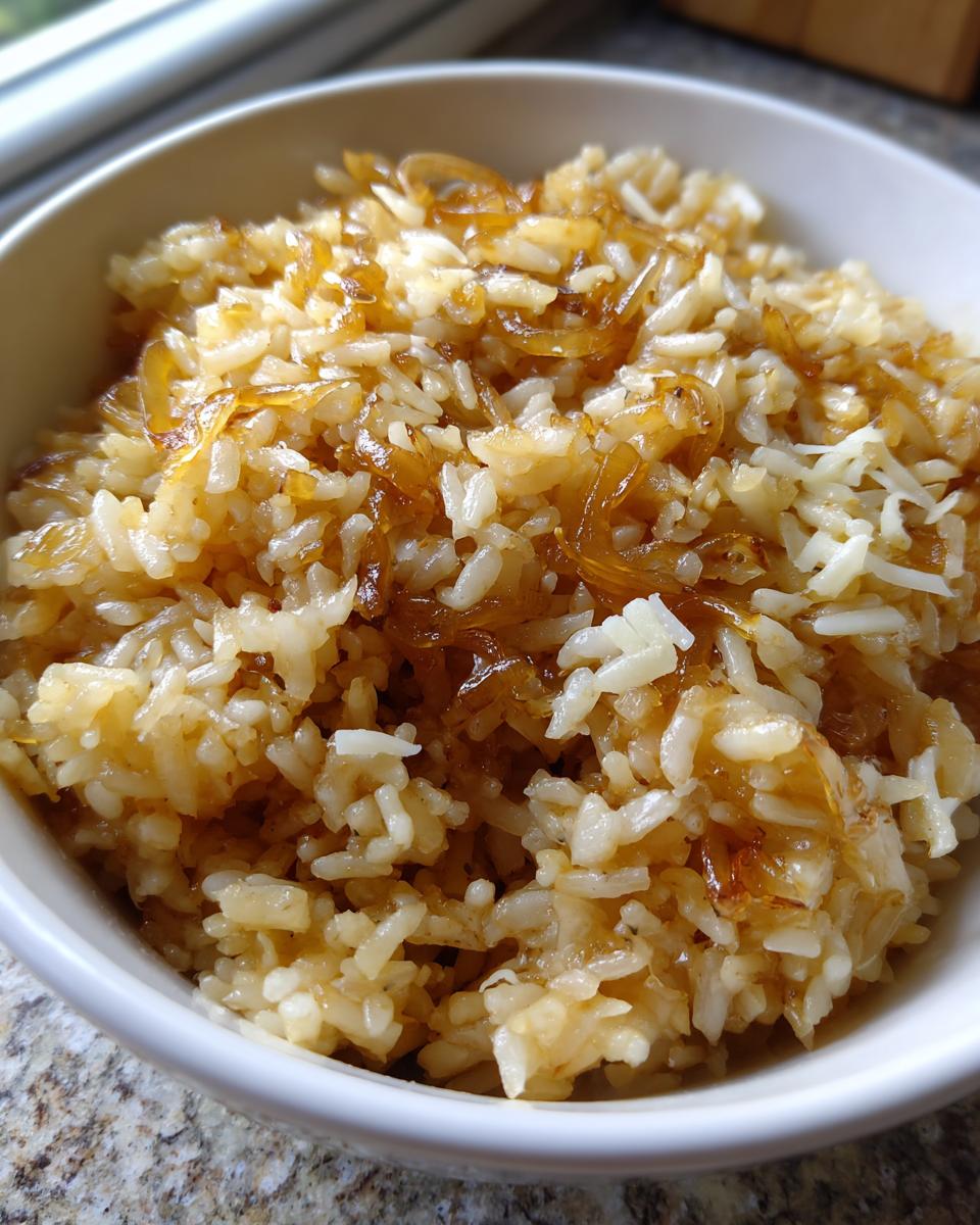 French Onion Butter Rice - detail 2