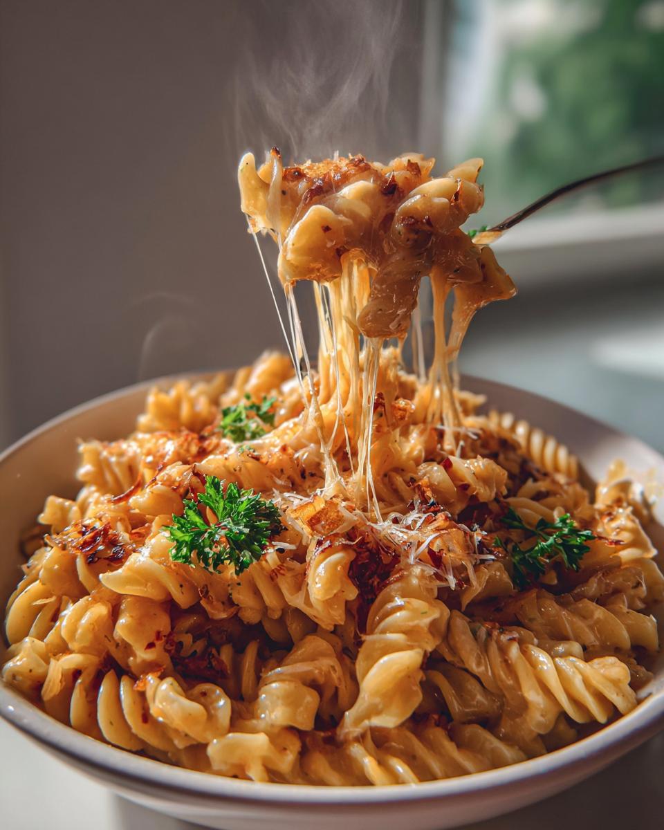 French Onion Pasta Recipe - One Pot Wonder - detail 3