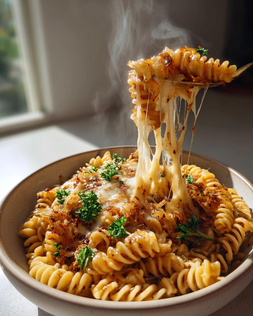 French Onion Pasta Recipe - One Pot Wonder - detail 4