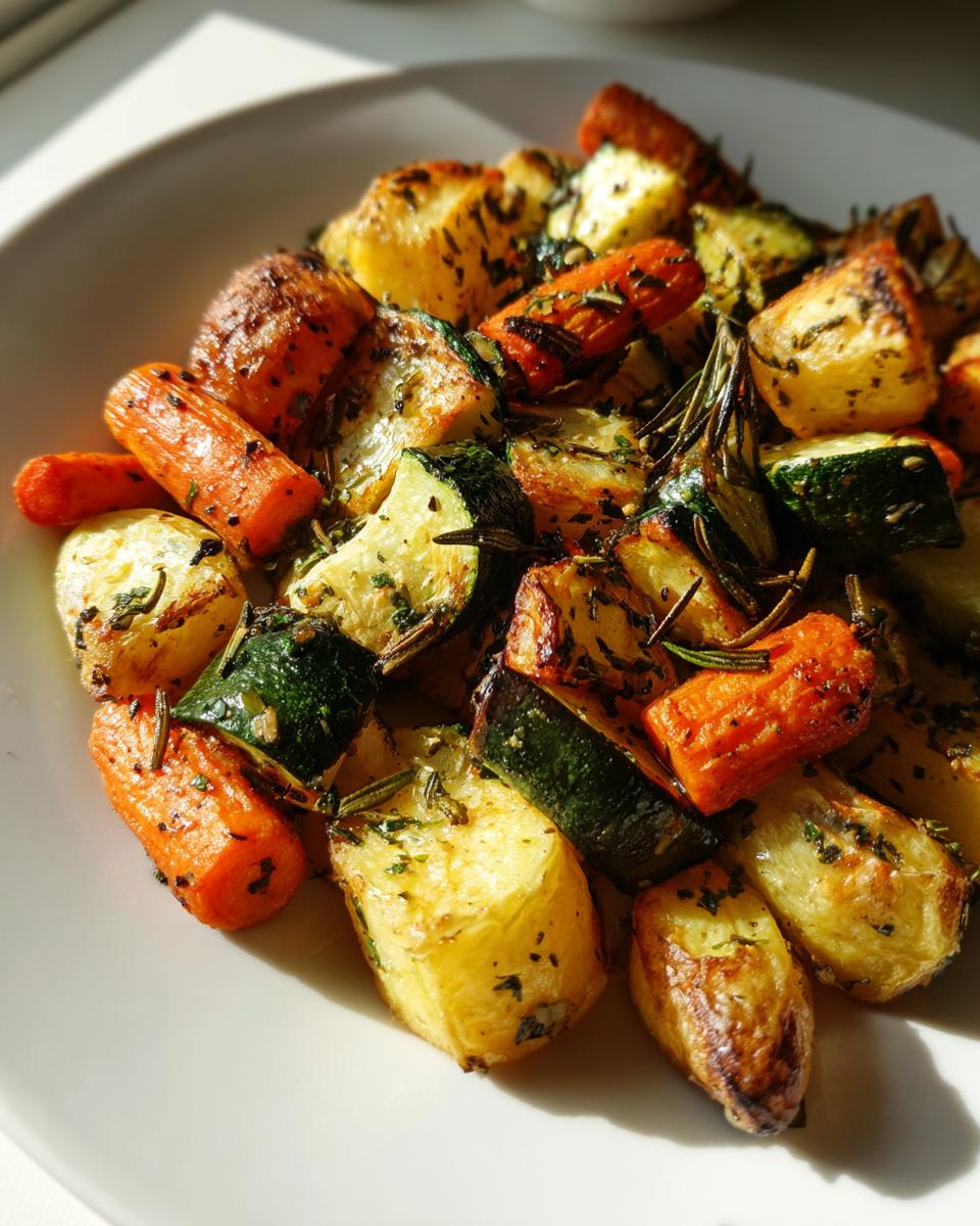 Garlic Herb Roasted Potatoes, Carrots, and Zucchini - detail 2