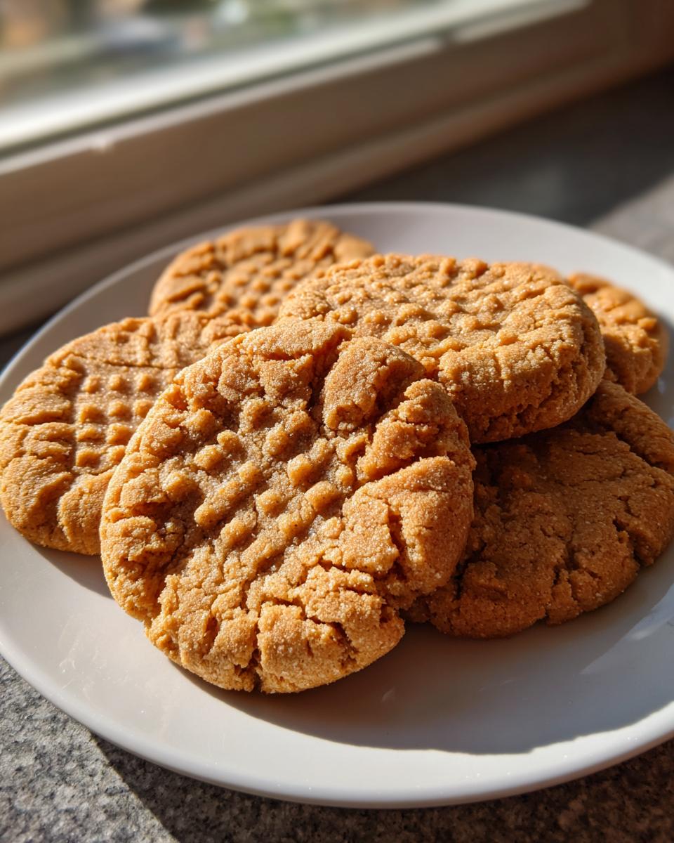 Gluten Free and Dairy Free Soft and Chewy Peanut Butter Cookies (High Protein!) - detail 3