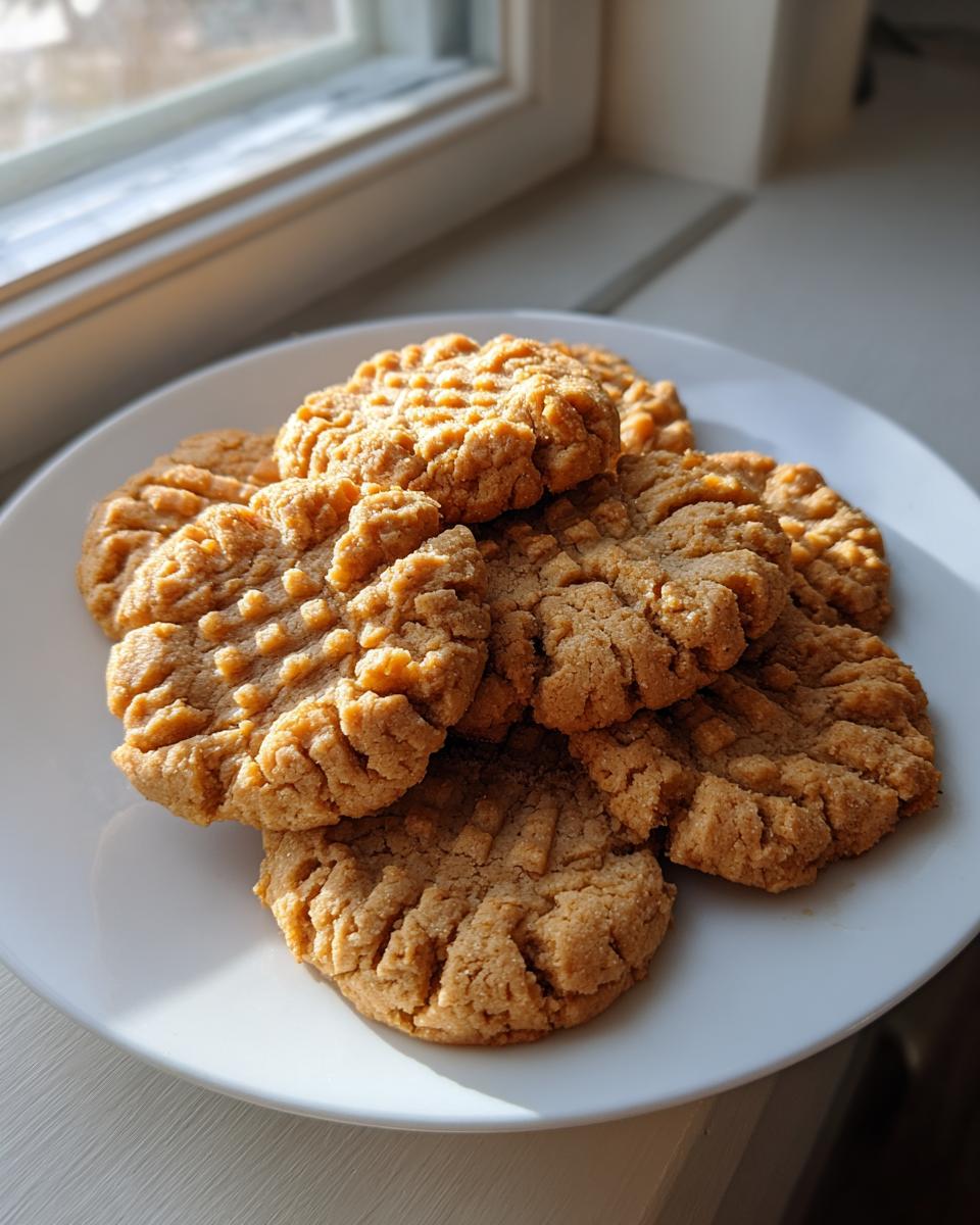 Gluten Free and Dairy Free Soft and Chewy Peanut Butter Cookies (High Protein!) - detail 4