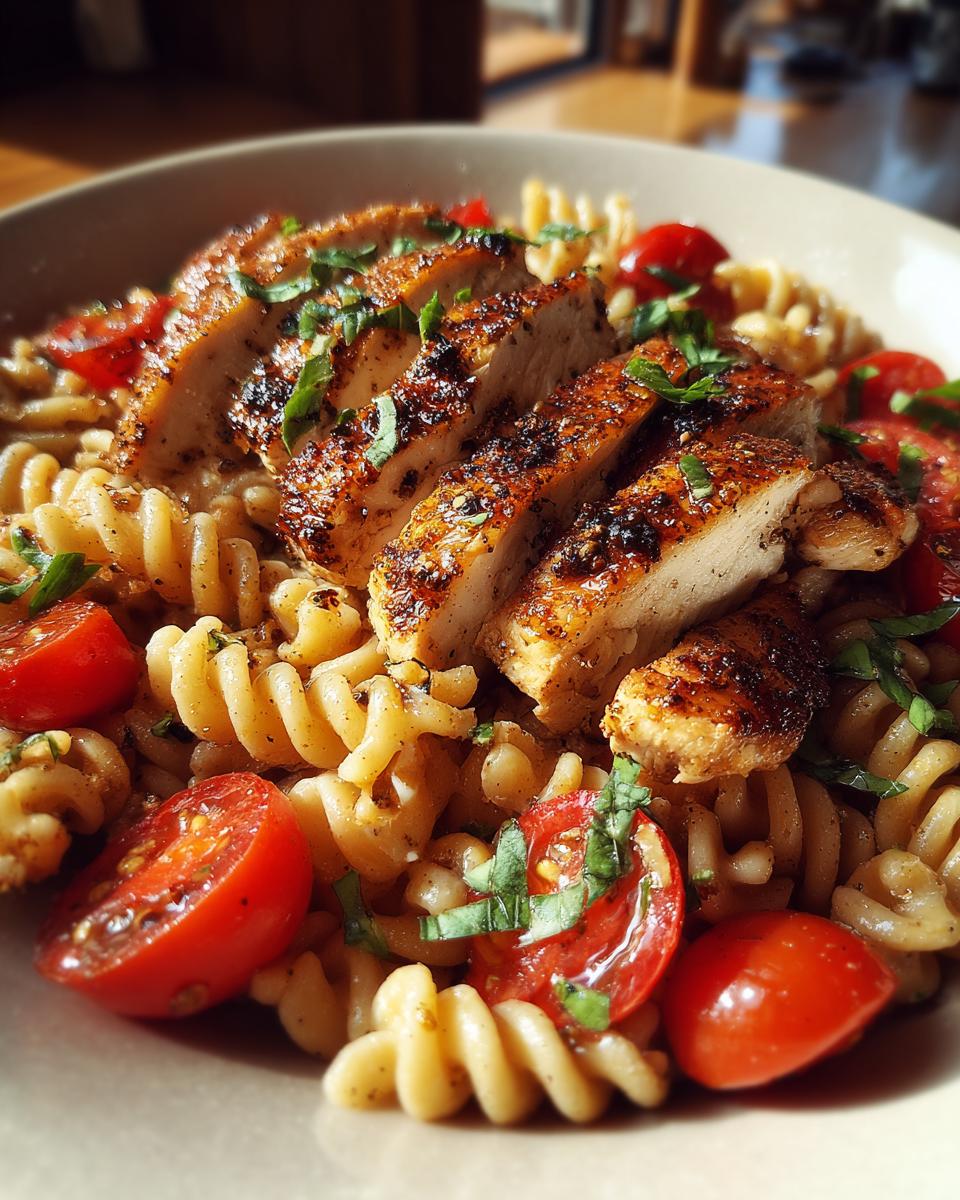 Healthy Bruschetta Chicken Pasta for a Nutritious Meal - detail 2
