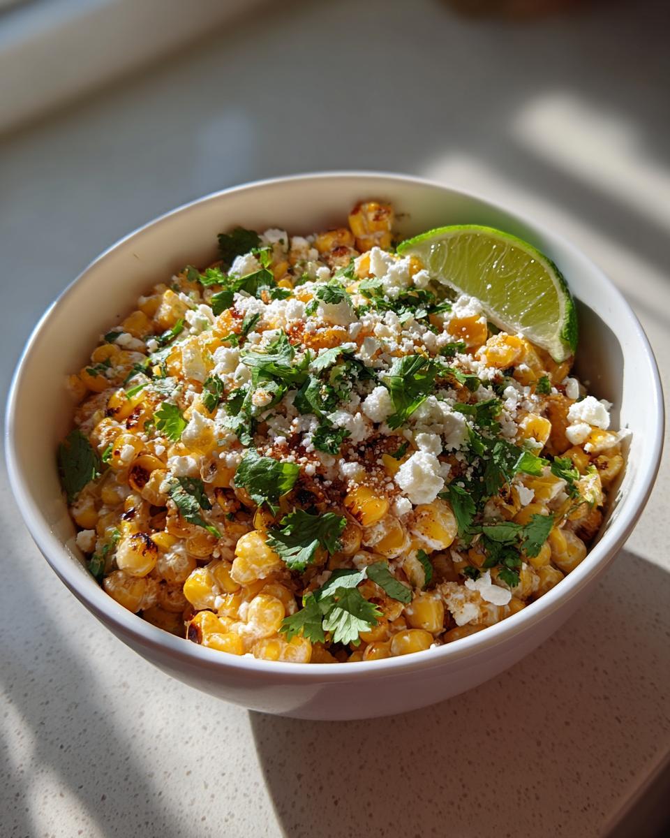 Healthy Mexican Street Corn Salad - detail 2