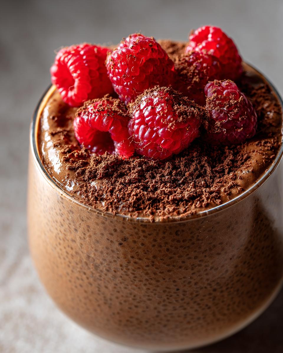 High Protein Chocolate Chia Seed Pudding - detail 4