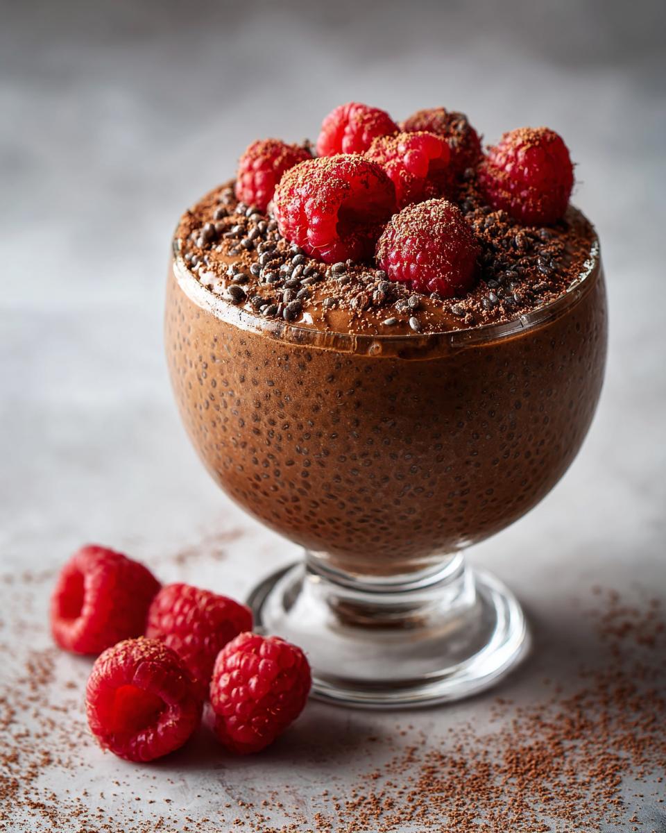 High Protein Chocolate Chia Seed Pudding - detail 5