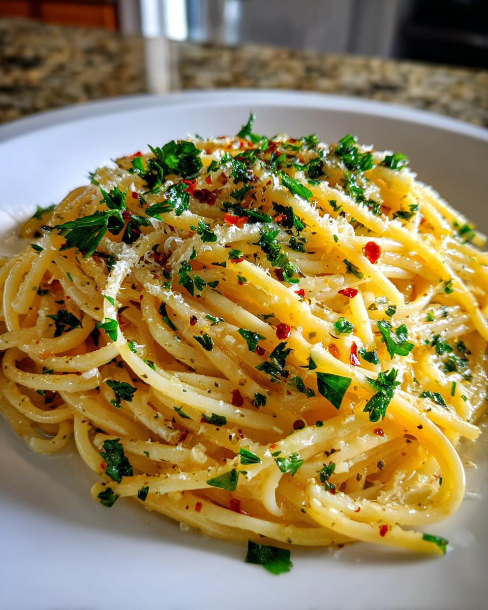 Lemon Garlic Butter Pasta Recipe - detail 1