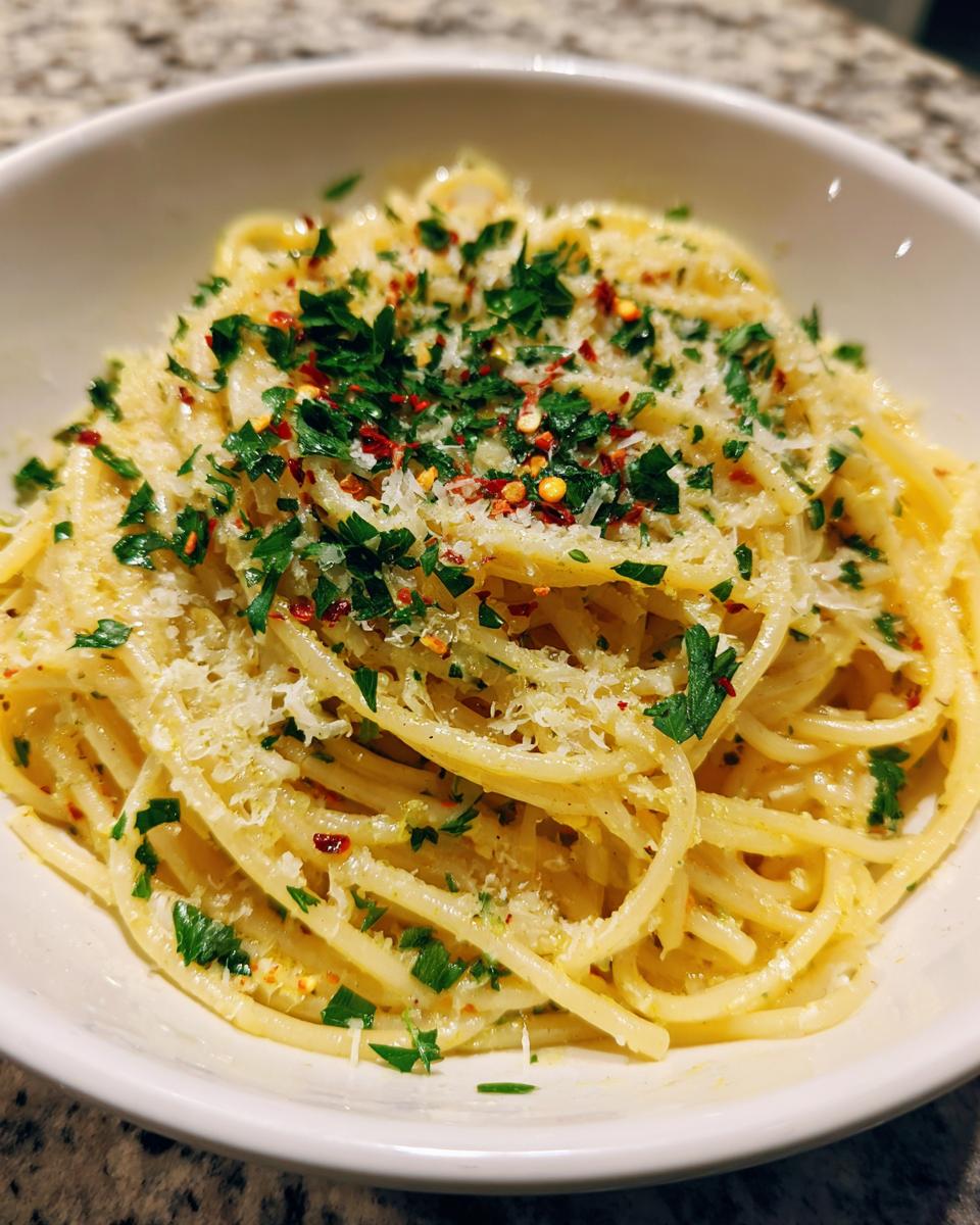 Lemon Garlic Butter Pasta Recipe - detail 2