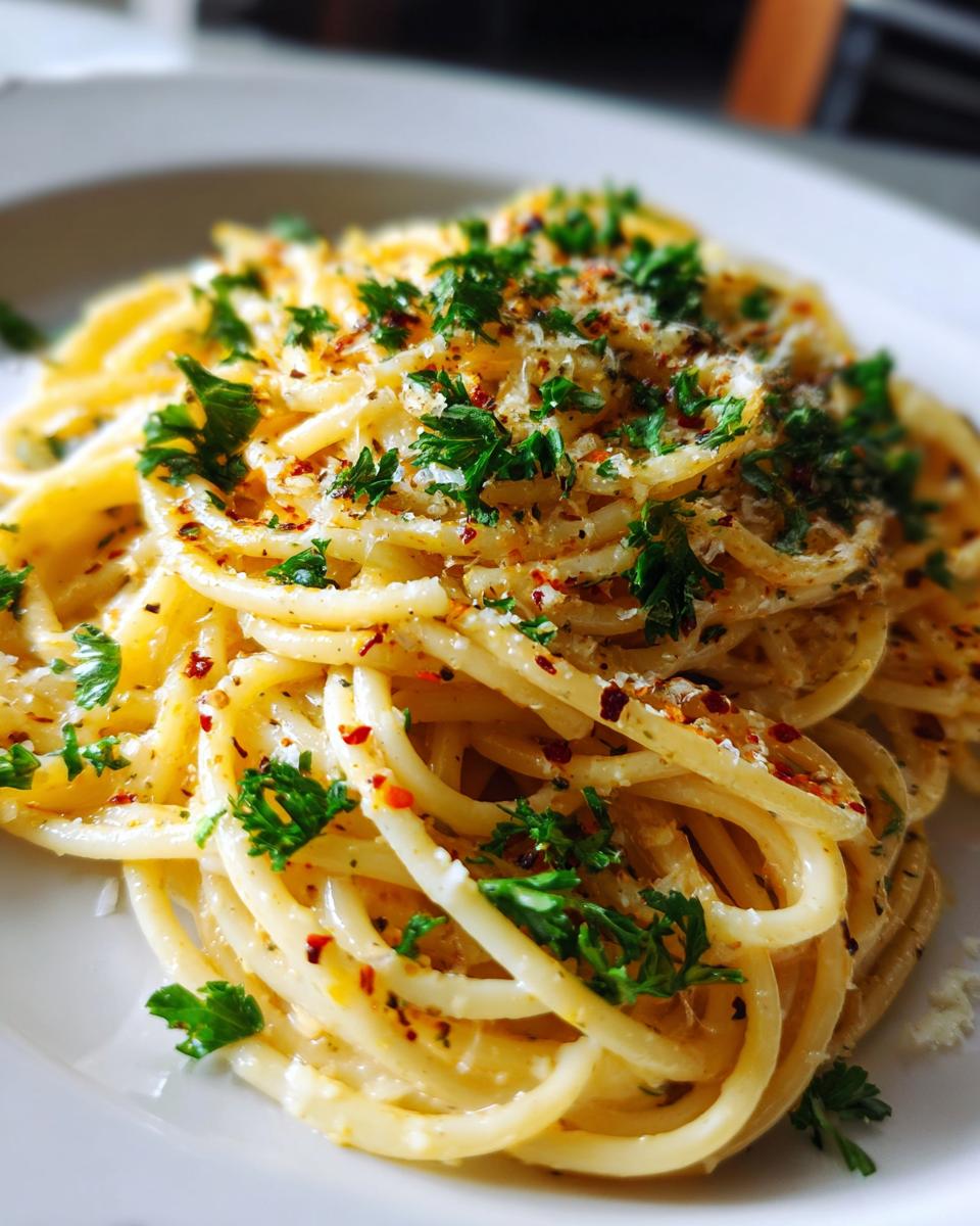 Lemon Garlic Butter Pasta Recipe - detail 3