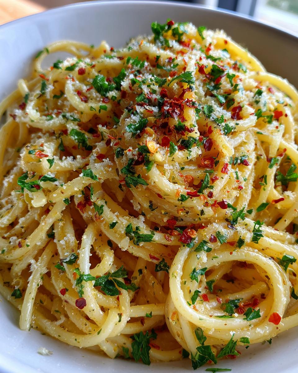 Lemon Garlic Butter Pasta Recipe - detail 4