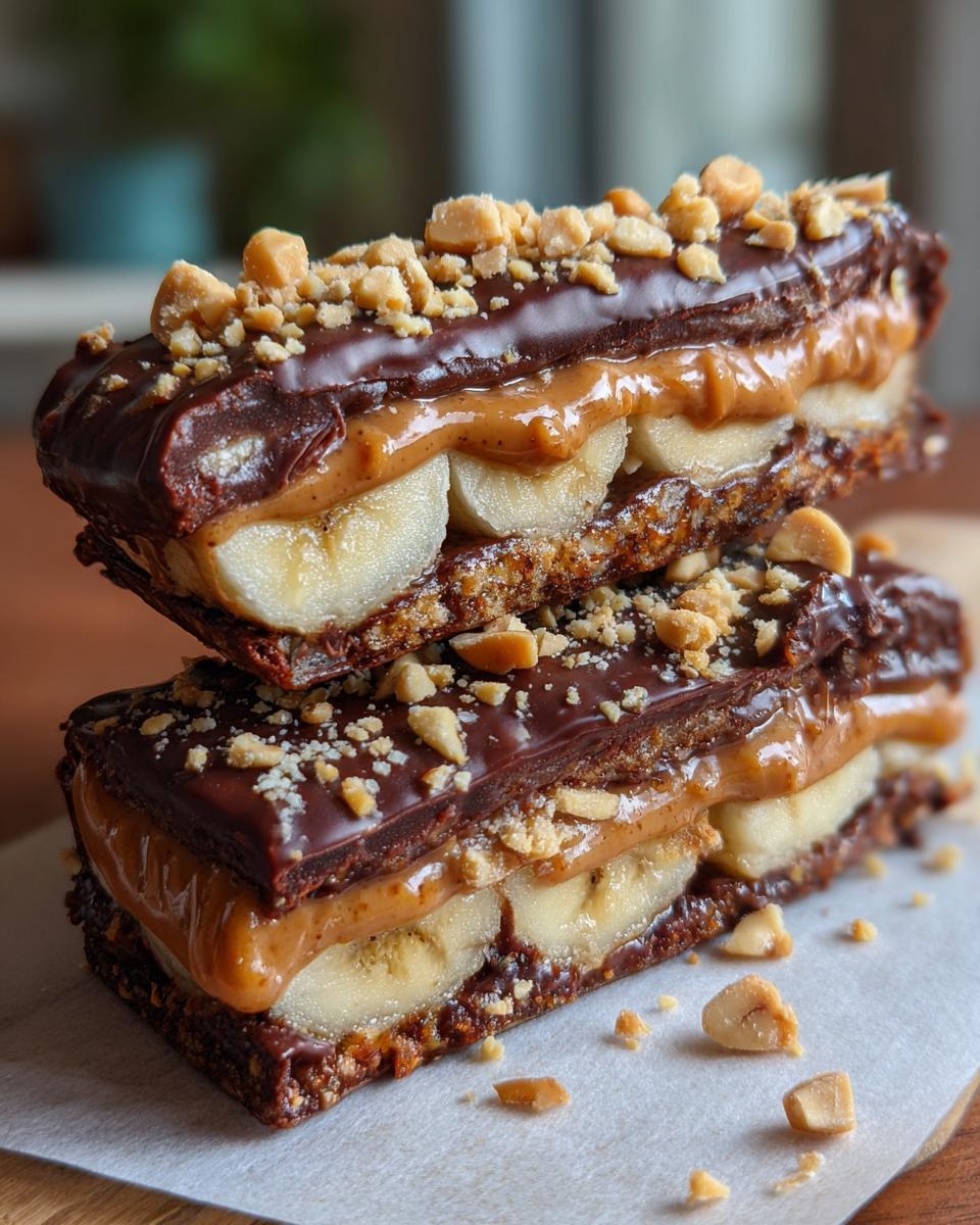 Low Calorie Frozen Banana Snickers Recipe - detail 2