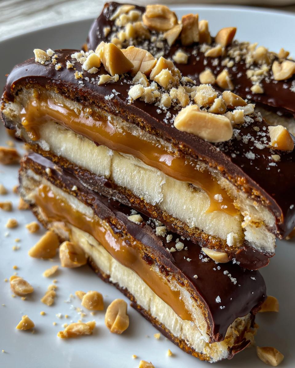 Low Calorie Frozen Banana Snickers Recipe - detail 4