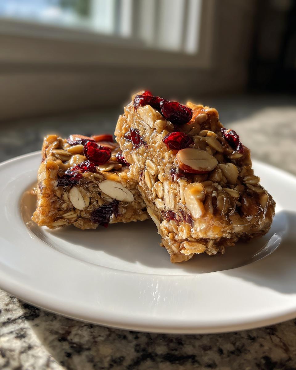 Low Calorie Healthy Breakfast Bars - detail 3