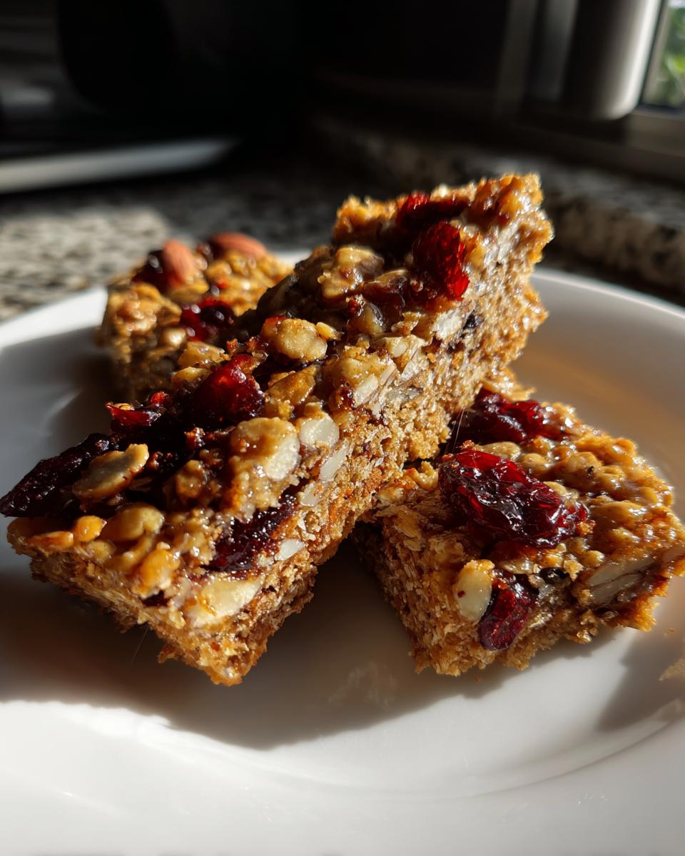 Low Calorie Healthy Breakfast Bars - detail 4