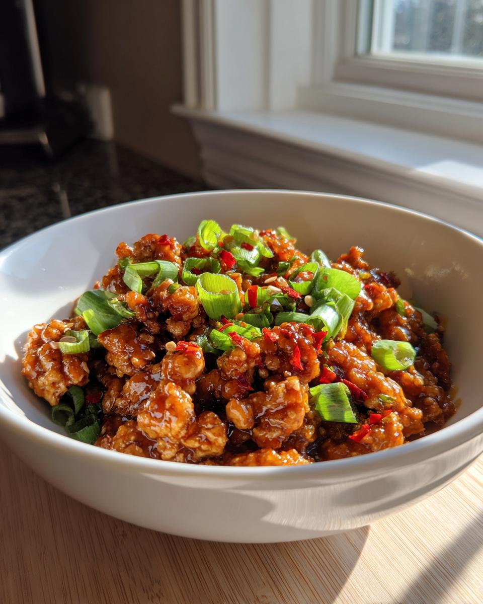 Low Carb Firecracker Ground Chicken - detail 1