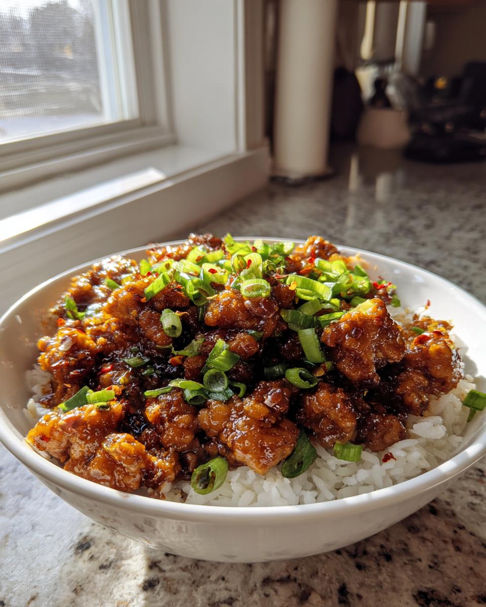 Low Carb Firecracker Ground Chicken - detail 2