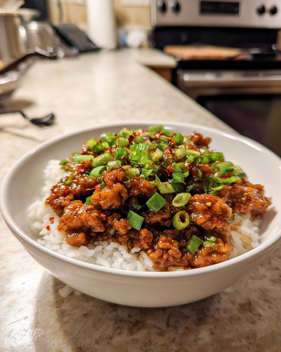 Low Carb Firecracker Ground Chicken - detail 4