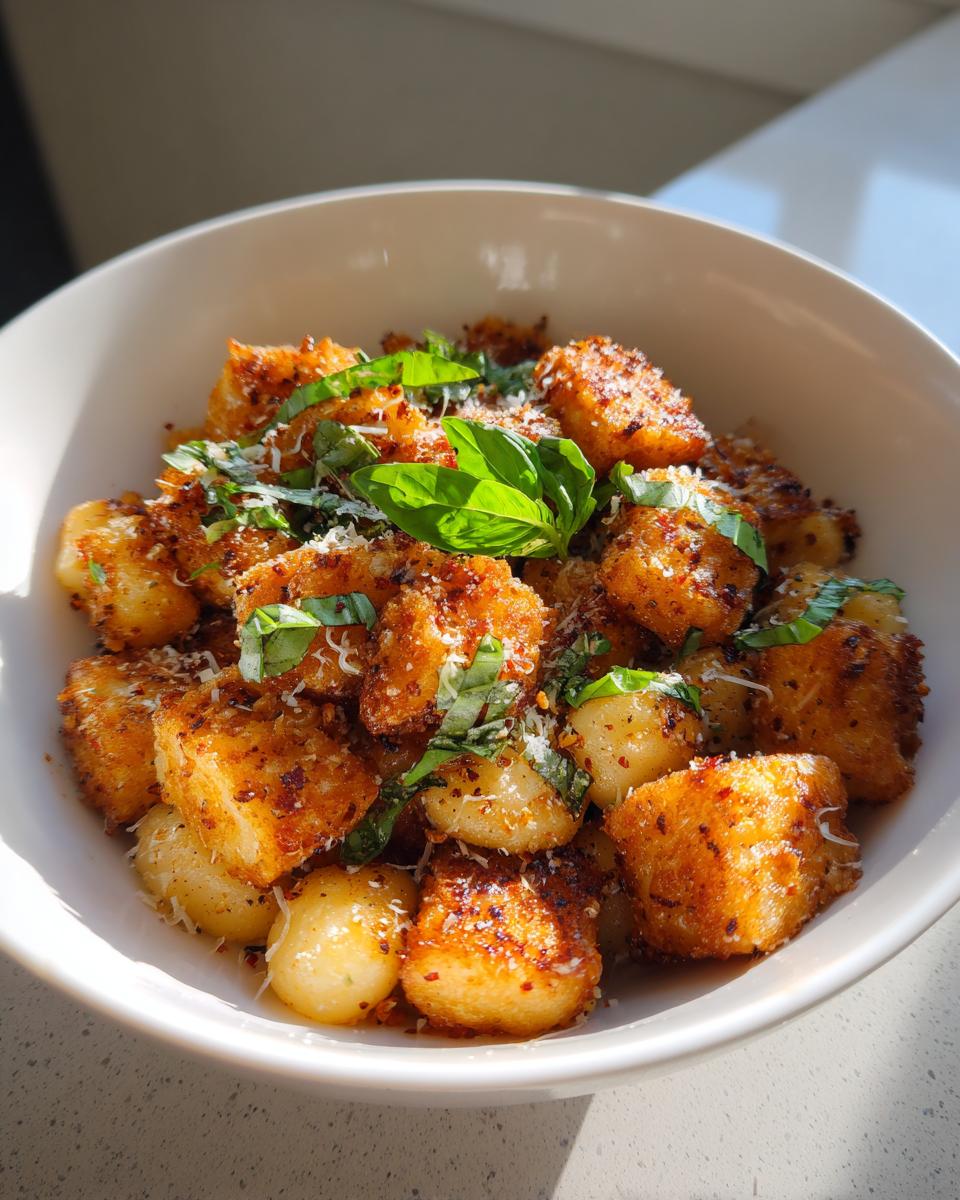 Marry Me Crispy Tofu with Gnocchi - detail 2
