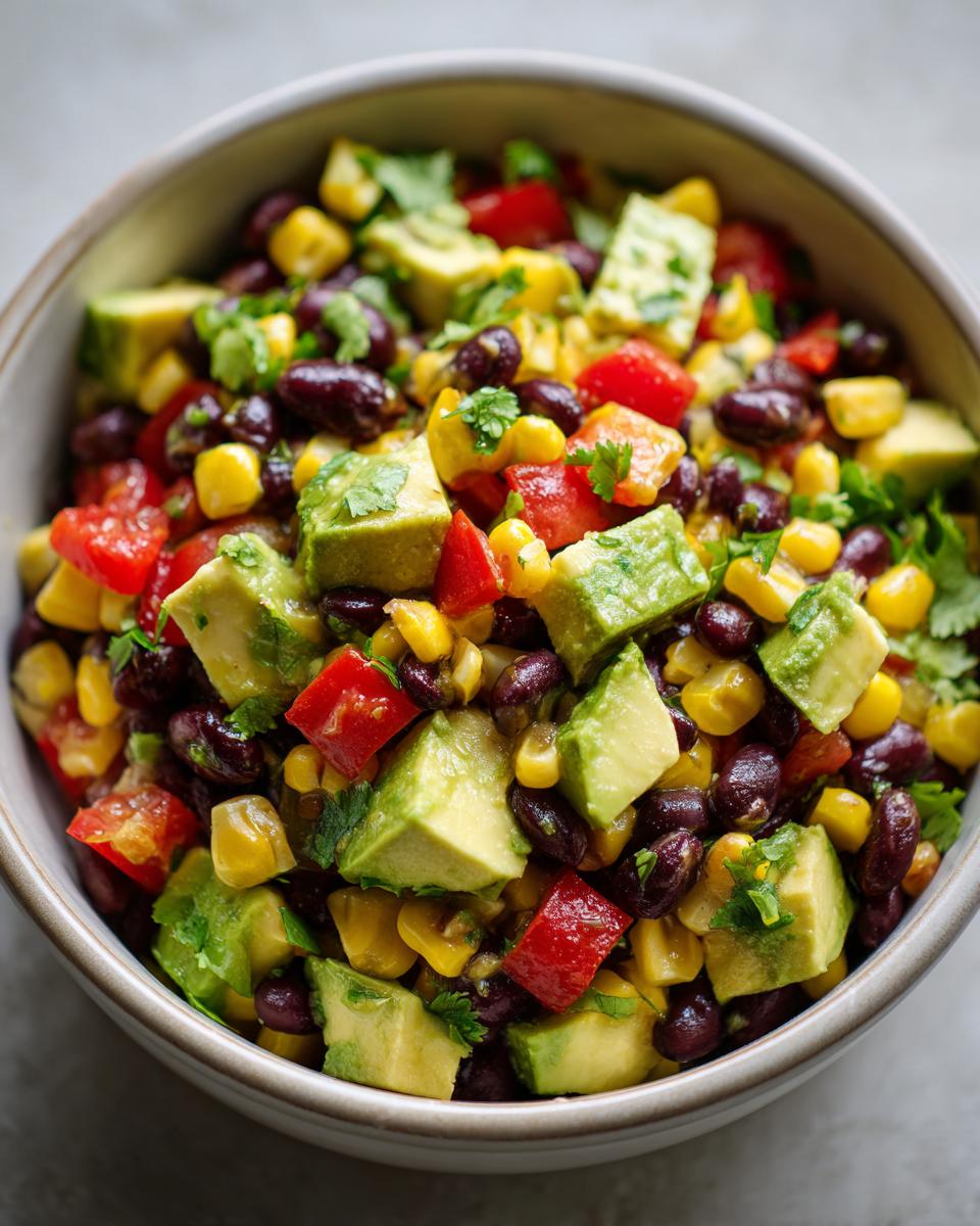 Mexican Black Bean and Corn Salad - detail 4