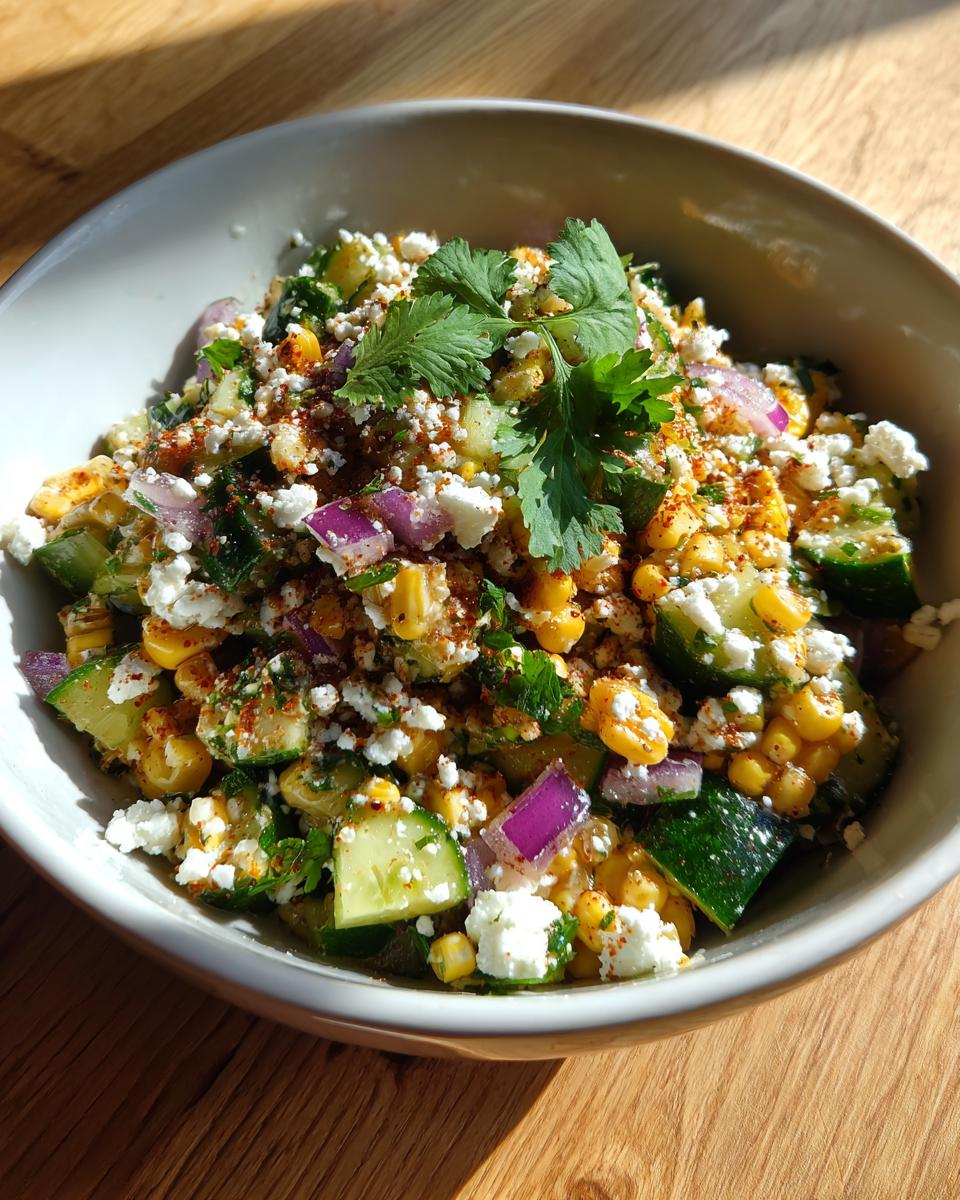 Mexican Cucumber Salad with Street Corn - detail 1