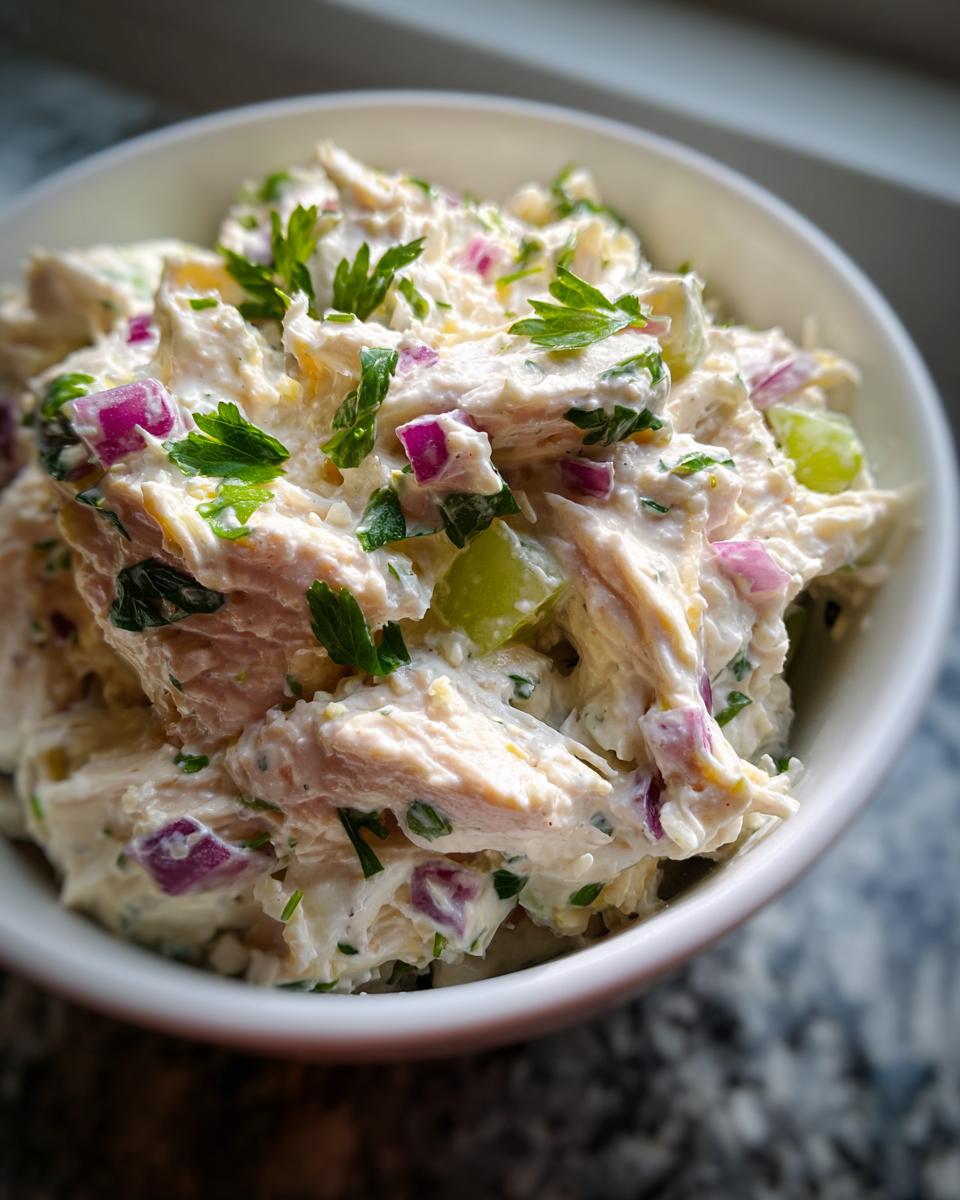 Mind-Blowing High Protein Chicken Salad with Cottage Cheese - detail 3