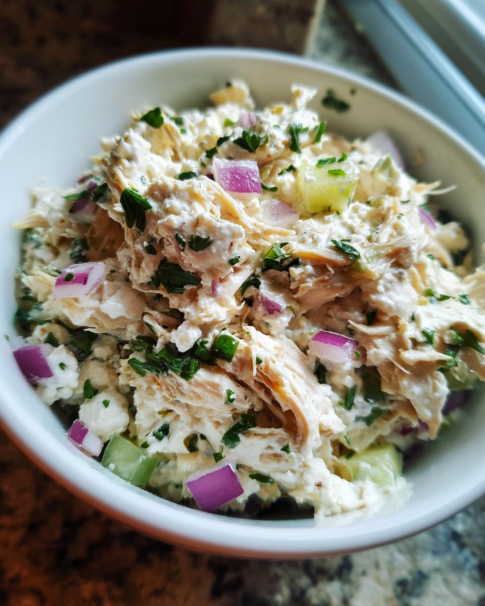 Mind-Blowing High Protein Chicken Salad with Cottage Cheese - detail 4