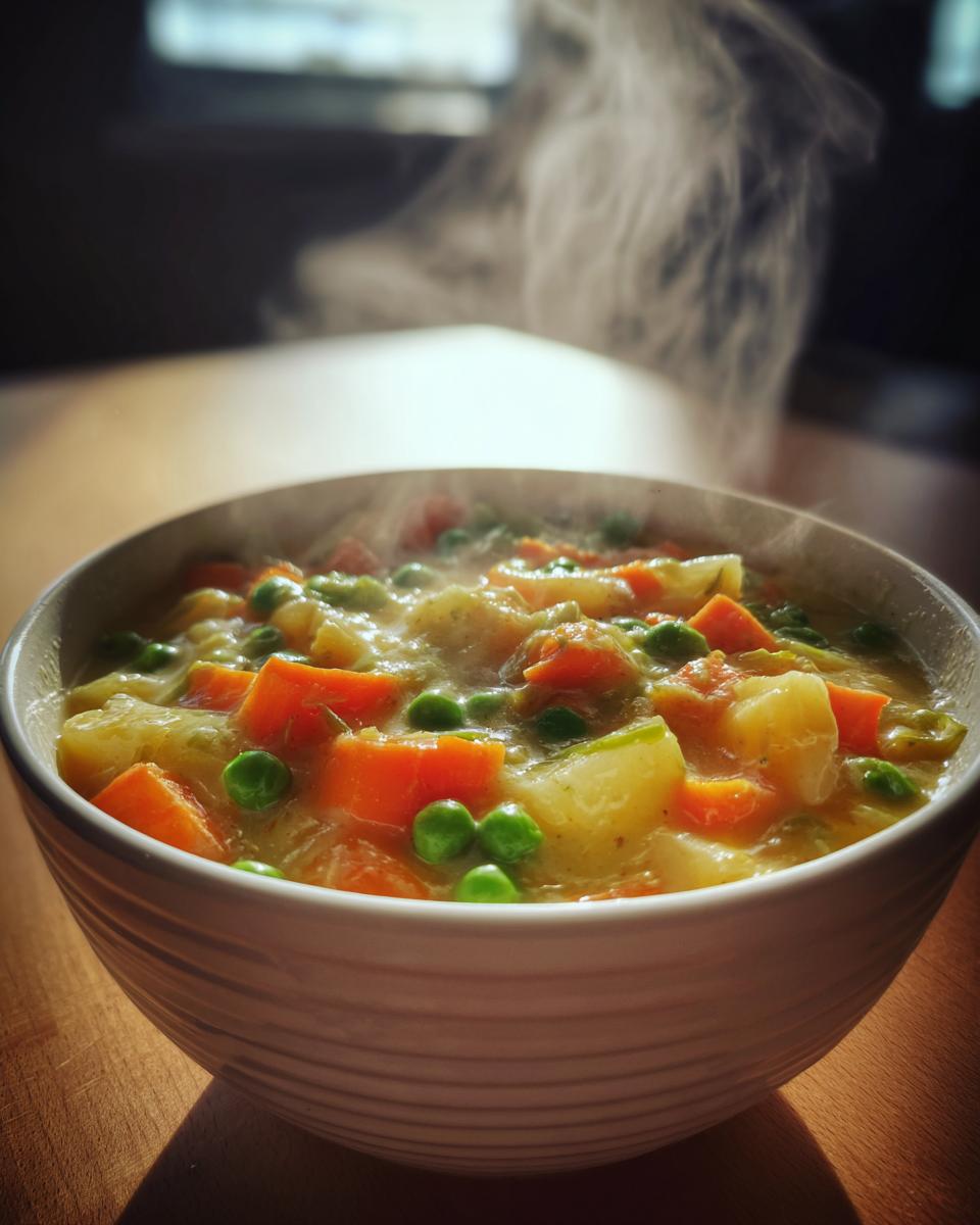 One-Pot Creamy Vegetable Soup - detail 1