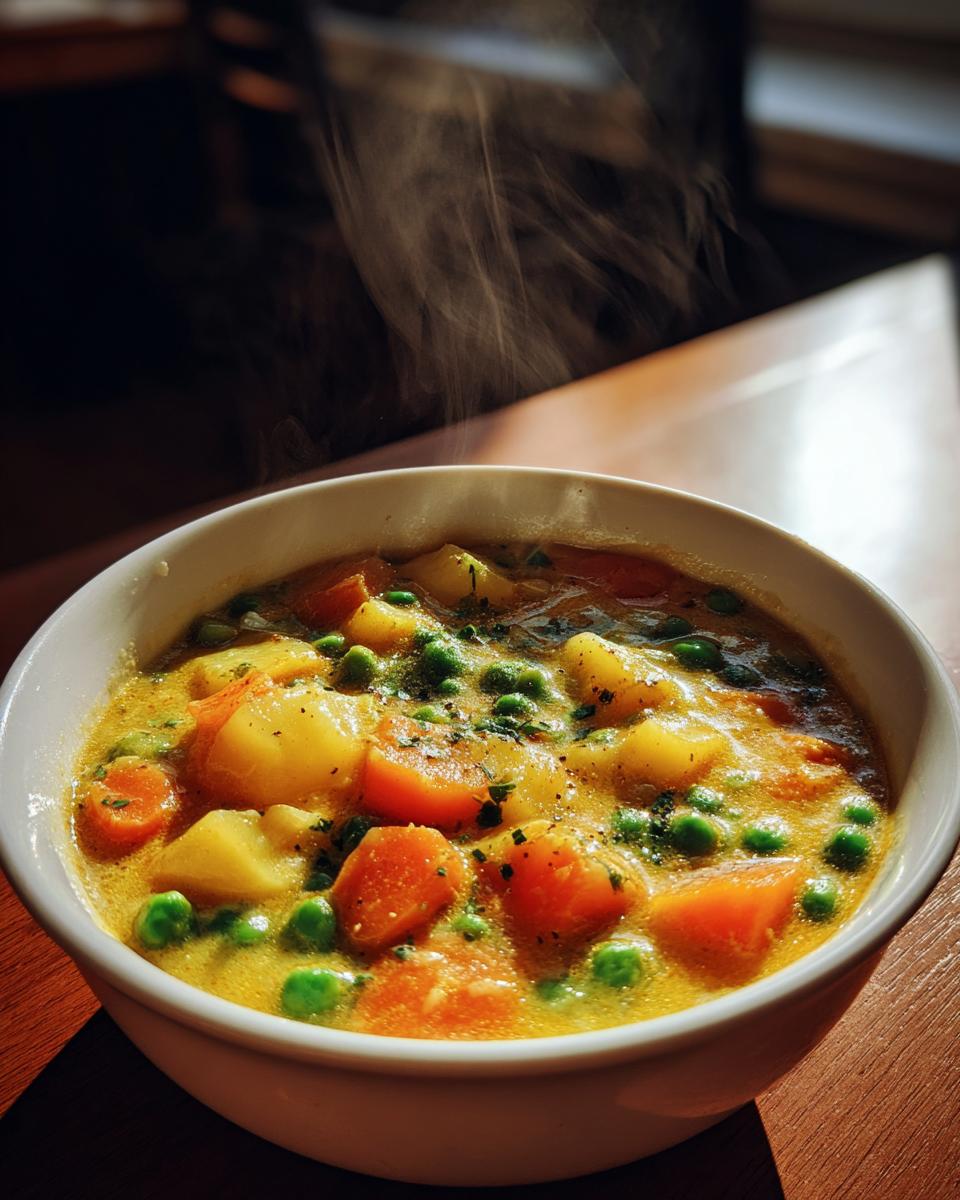 One-Pot Creamy Vegetable Soup - detail 4
