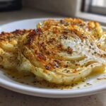 Oven Roasted Garlic Cabbage Steaks