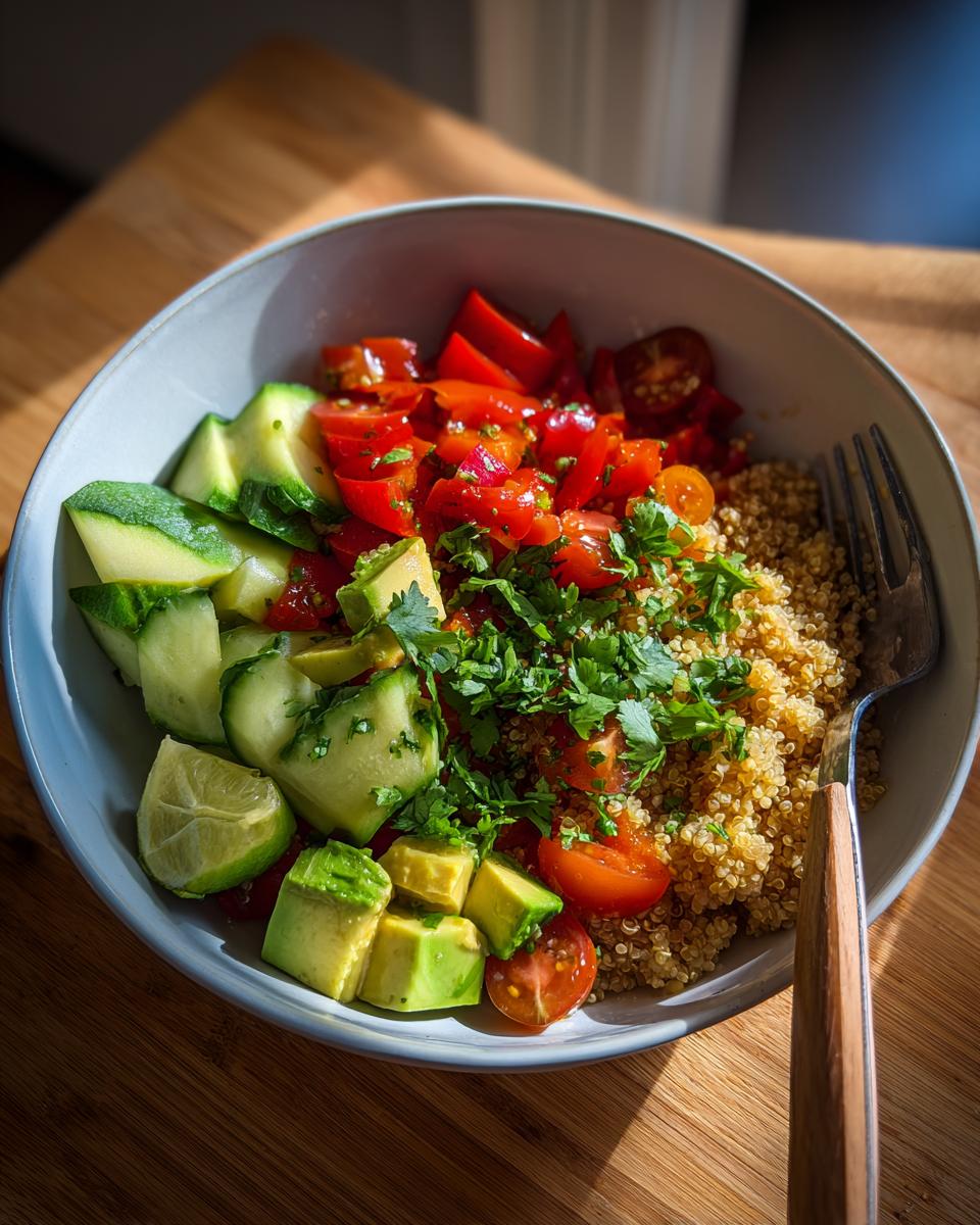 Quinoa and Veggie Power Bowls - detail 1