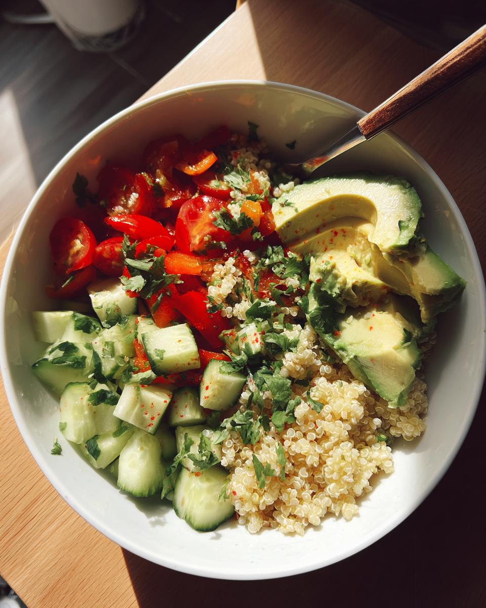 Quinoa and Veggie Power Bowls - detail 2