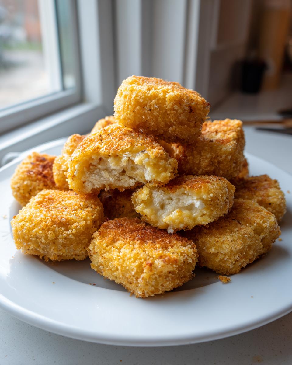 Savory Vegan Chickpea Nuggets - detail 2