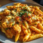 Simple One-Pot Buffalo Chicken Pasta