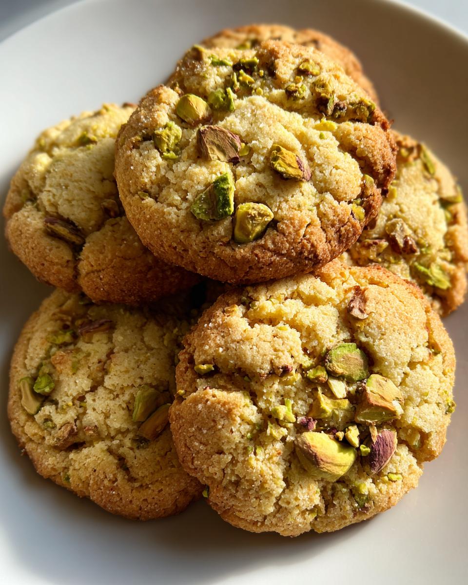 Soft & Chewy Pistachio Cookies - detail 1