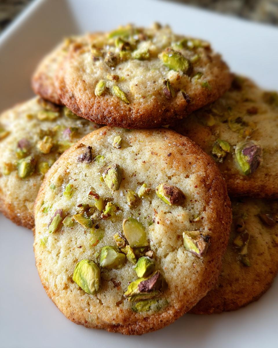Soft & Chewy Pistachio Cookies - detail 4