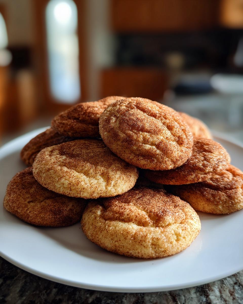 Soft & Pillowy Vegan Snickerdoodles (Gluten Free Option!) - detail 1
