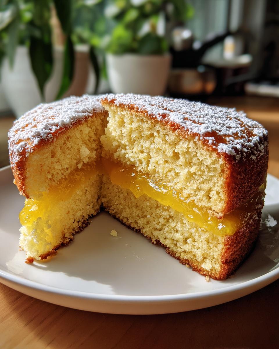 The Best Vegan Lemon Curd Cake - detail 3