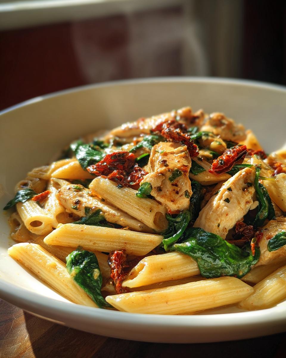 Tuscan Chicken Pasta - detail 2