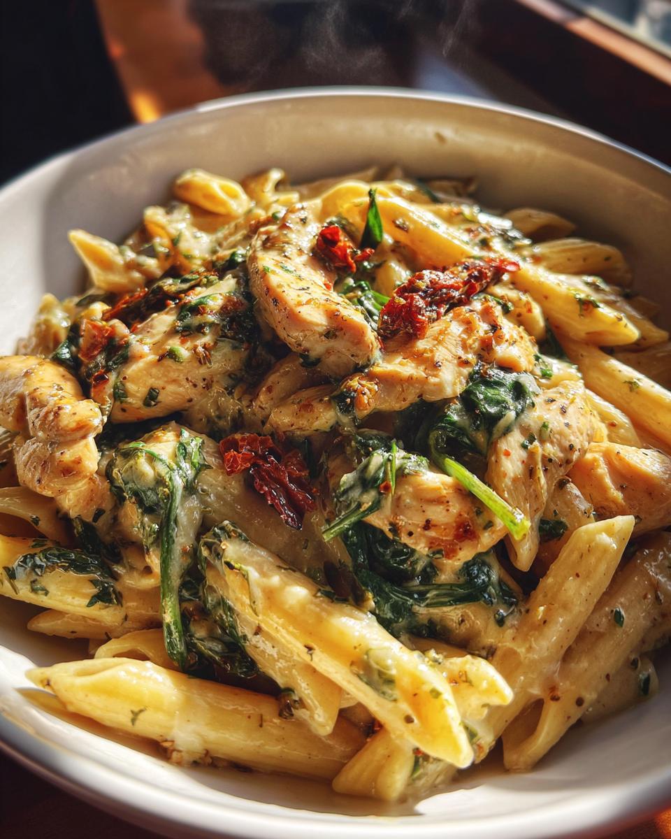 Tuscan Chicken Pasta - detail 4