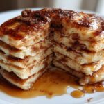 Vegan Cinnamon Roll Pancakes
