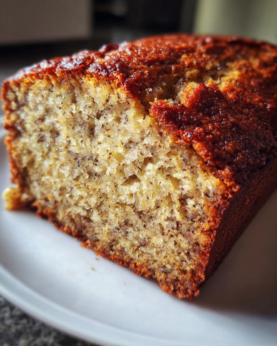 Vegan Gluten-Free Banana Bread - detail 1
