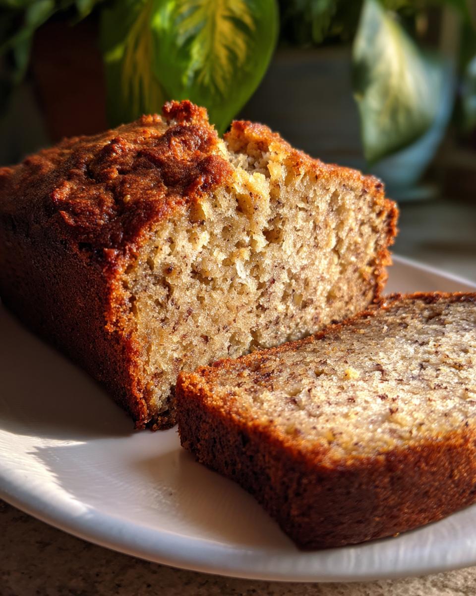 Vegan Gluten-Free Banana Bread - detail 2