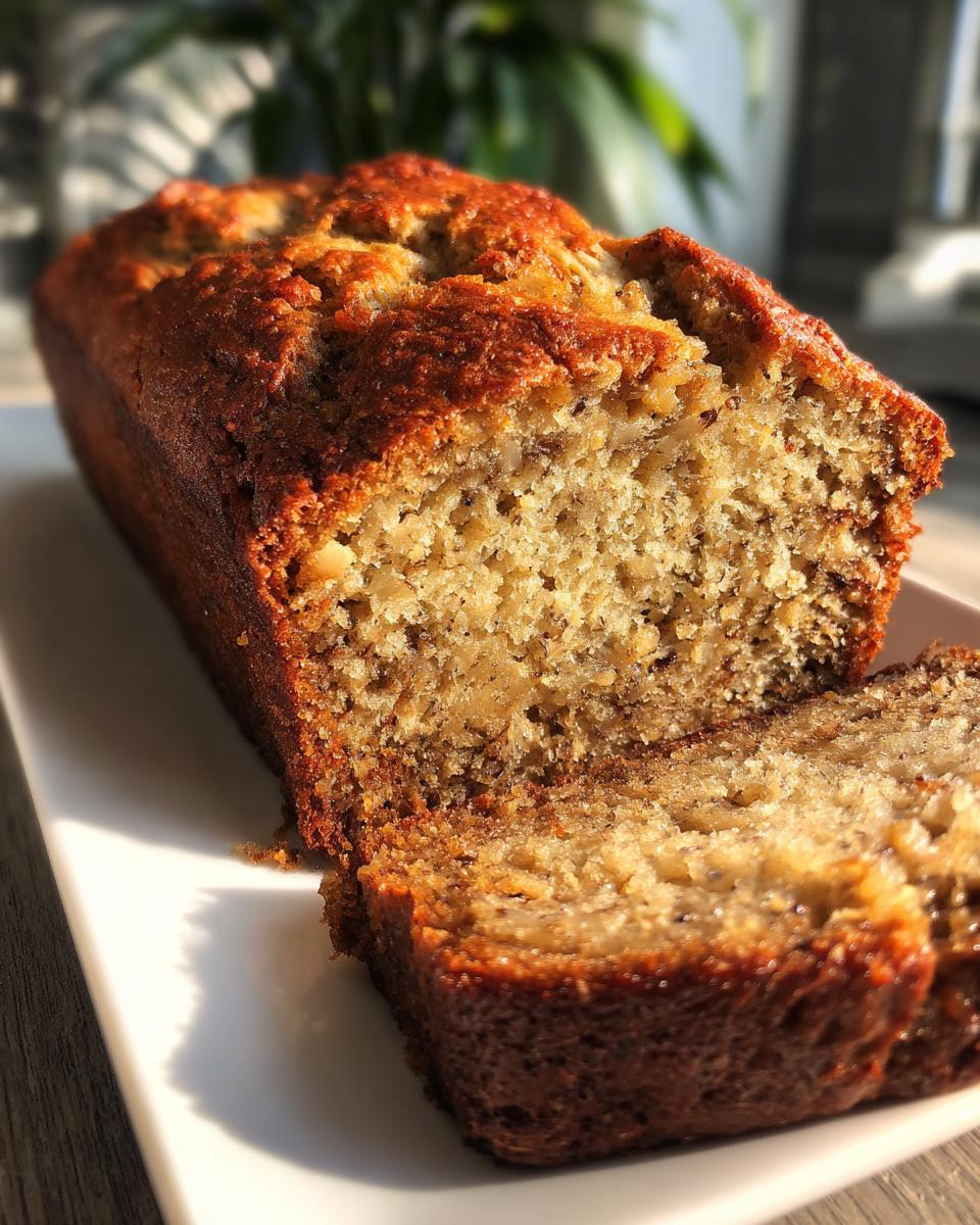 Vegan Gluten-Free Banana Bread - detail 3