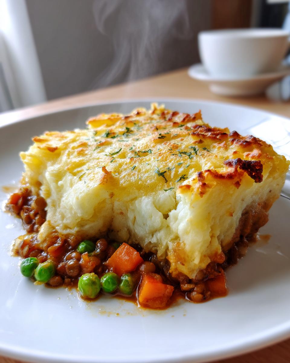 Vegan Shepherd's Pie - detail 1