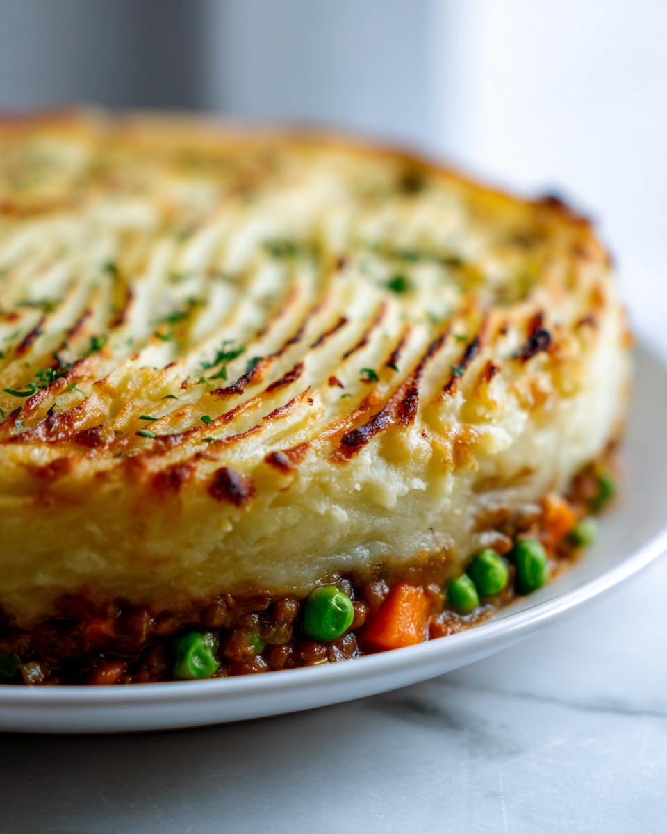 Vegan Shepherd's Pie - detail 2