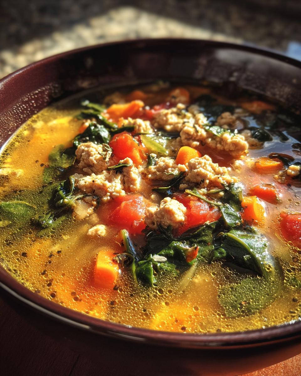 Weight Loss Soup (Turkey Vegetable Soup) - detail 2
