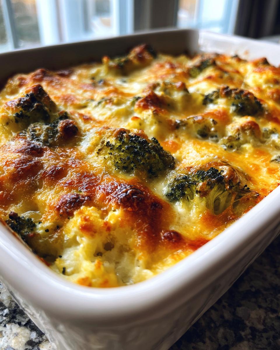 Cheesy Broccoli Casserole - detail 2