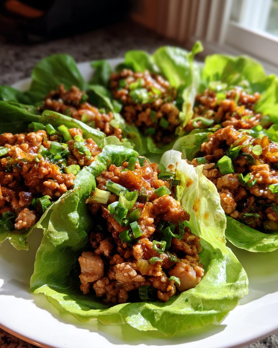 Chicken Lettuce Wraps - detail 1